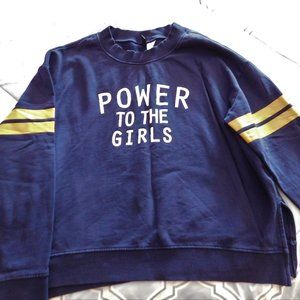 H&M POWER TO THE GIRLS Sweatshirt